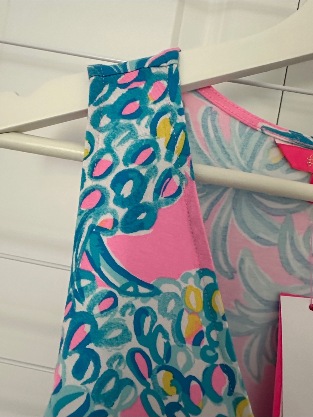 Lilly Pulitzer Sleeveless Misha Wrap Dress in Pelican Pink Size M. NWT - Picture 7 of 9